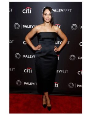 Cynthia Addai-Robinson Instagram - New York never sleeps and neither does FASHION. More highlights from my trip to come, but first a massive THANK YOU to the incredible style team of @zadrianandsarah, and to @billieegene for his makeup artistry. 
Tap the photos for full credits.