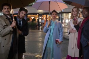 Cynthia Addai-Robinson Instagram - Get ready to raise a toast! 🥂 Here's your first look at The People We Hate At The Wedding, premiering November 18th on @primevideo. 
#ThePeopleWeHateAtTheWedding