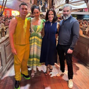 Cynthia Addai-Robinson Instagram - Obrigado Brasil! It was a complete blast attending @ccxpoficial with my cast mates; the energy from the fans was incredible, thank you for the warm welcome and your love for the show! 

#TheRingsOfPower #LOTRonPrime #ccxp22