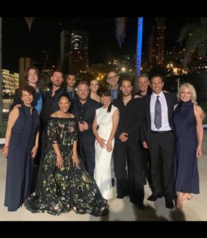 Cynthia Addai-Robinson Instagram - Bonjour Monte-Carlo! Opening night for the Monte-Carlo Television Festival was a wonderful affair with even greater company. Congrats to the cast and crew of @primevideo’s Shelter on a great premiere! 

Dress: @erdem
Shoes: @malonesouliers
Earrings: Jessica McCormick
Ring: @missomalondon

Stylist: @zadrianandsarah

#MonteCarloTVFestival #theringsofpower #LOTRROP #MonteCarlo #styledbyzadrianandsarah @festivaltvmonte_carlo