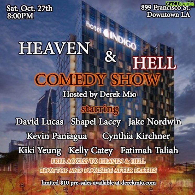 Cynthia Kirchner - 3.5K Likes - Come see our show tonight!!!! #HeavenAndHellComedyShow