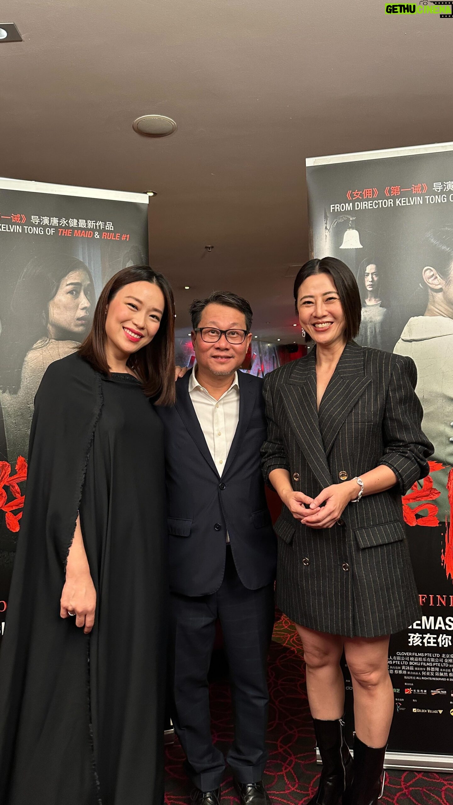 Cynthia Koh - 794 Likes - Last night at the movie premiere of Confinement!🎬✨
#confinement #confinementthemovie #rebeccalim #cynthiakoh #kelvintong #thriller