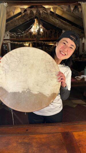 Cynthia Koh Instagram - Crafted with care and perseverance 🥁✨ Singapore’s humidity posed a challenge, but with determination and the support of skilled hands like Jane and Kathleen, my handmade drum is now complete. A testament to not giving up halfway through. Can’t wait to decorate this priceless creation from the heart #DrumCrafting 
#HandmadeWithLove