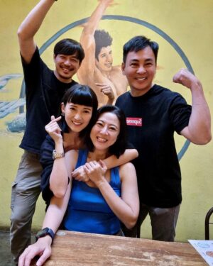 Cynthia Koh Instagram - The last time we met was on the set of - 有你终身美丽 in 2008. 
15 years later we are still as crazy. So good to be catching up with everyone. 
Scroll to the last video of us celebrating for the March babies.
#friends 
#15yearslater 
#friendsreunion