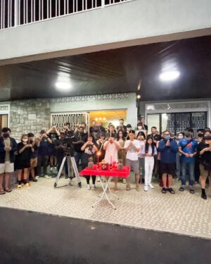 Cynthia Koh Instagram - Yes we have arrived in KL and today is the first day of shoot.
祝我们
开工大吉,顺顺利利。
#confinementthemovie 
#陪月
