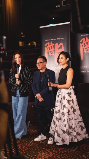 Cynthia Koh Instagram - Special announcement on Valentine’s Day!! 
I scored a role in a movie. Words can’t describe how happy I am now, have been waiting for this opportunity for a long long time. Looking forward to working with 导演 Kelvin Tong  and his team on this film -#陪月 #confinementthemovie by @cloverfilmssg and boku films . And it’s officially my first time working with @limrebecca . Plenty of first to celebrate and I’m sure the end product will be worthy of being first in the box office.
This opportunity would not be made possible without @hellogroupsg . Thank you for reaching out to me.
Special thank you to @iqiyi @ghyholdingltd and celestial tiger entertainment. @goldenvillagepictures 

Styling @keithpngtl 
Hair makeup @benjioo 
Outfit @closetsingapore 
📸 @adeatwork_ 

#singaporefilm 
#movie 
#supportlocal