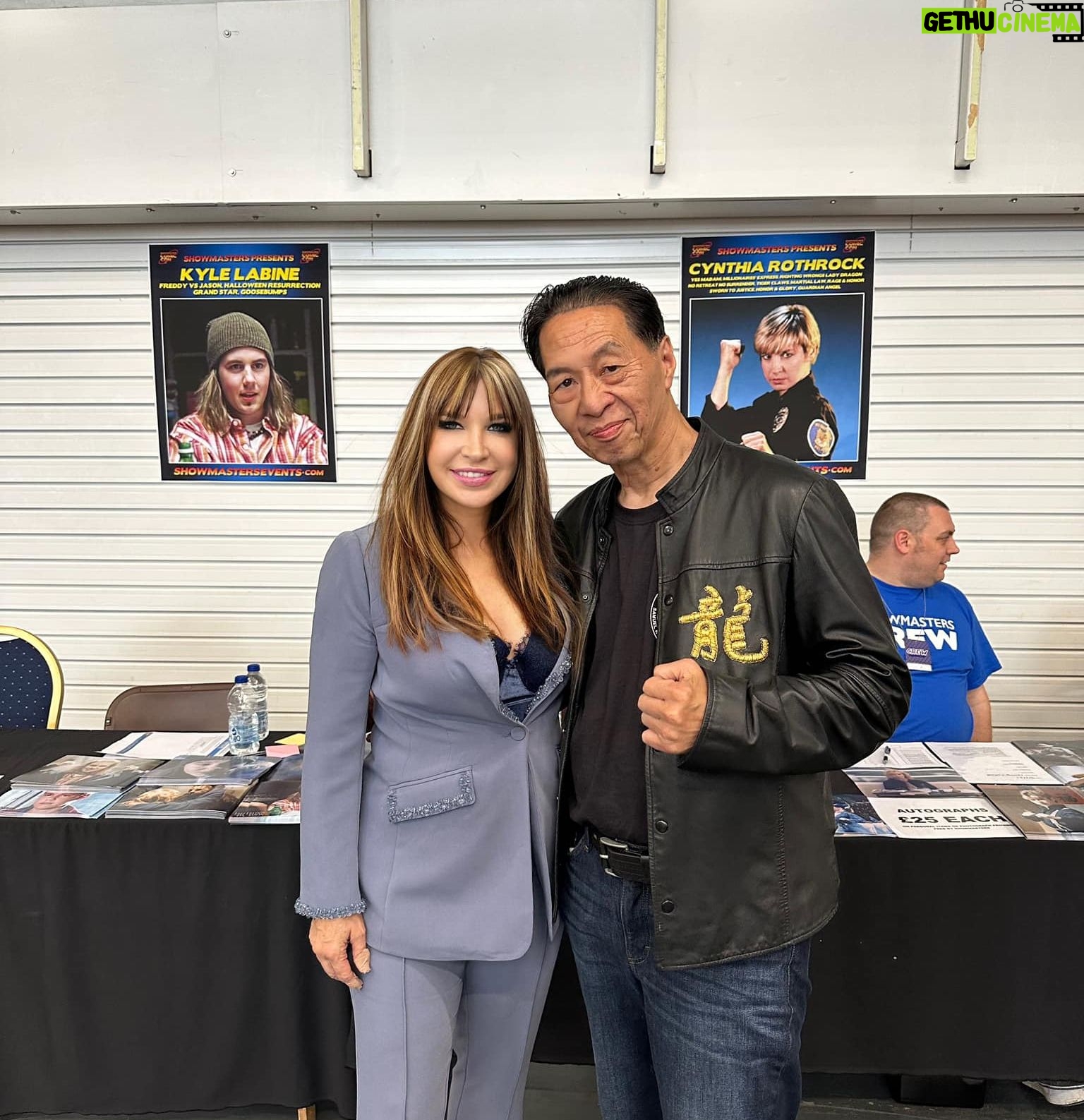 Cynthia Rothrock - 2.8K Likes - Back home... had an epic time at the London Comic con and was so great catching up with a lot of my friend ❤️❤️❤️now working on Black Creek pre production