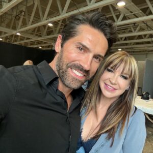 Cynthia Rothrock Instagram - Great to catch up with Scott again #scottadkins #cynthiarothrock #londoncomiccon #johnwick #blackcreekmovie