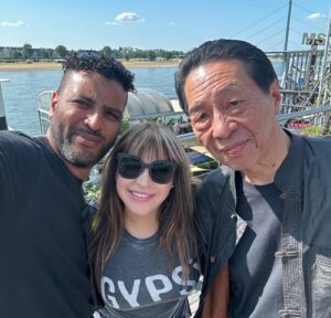 Cynthia Rothrock Instagram - Thank you Yassin Azougagh for taking Sufu and I all around Düsseldorf and to the Phytokraft for wellness treatments and Herbs ❤️
