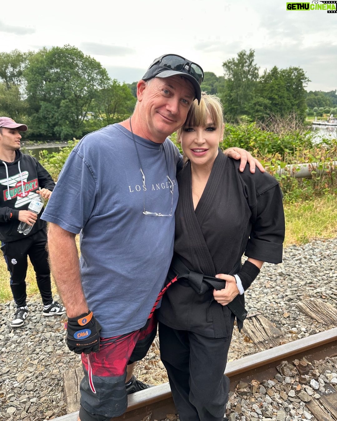 Cynthia Rothrock - 2.9K Likes - Just wrapped #thelastkumite #rossclarkson #expendables #cynthiarothrock #blackcreekmovie