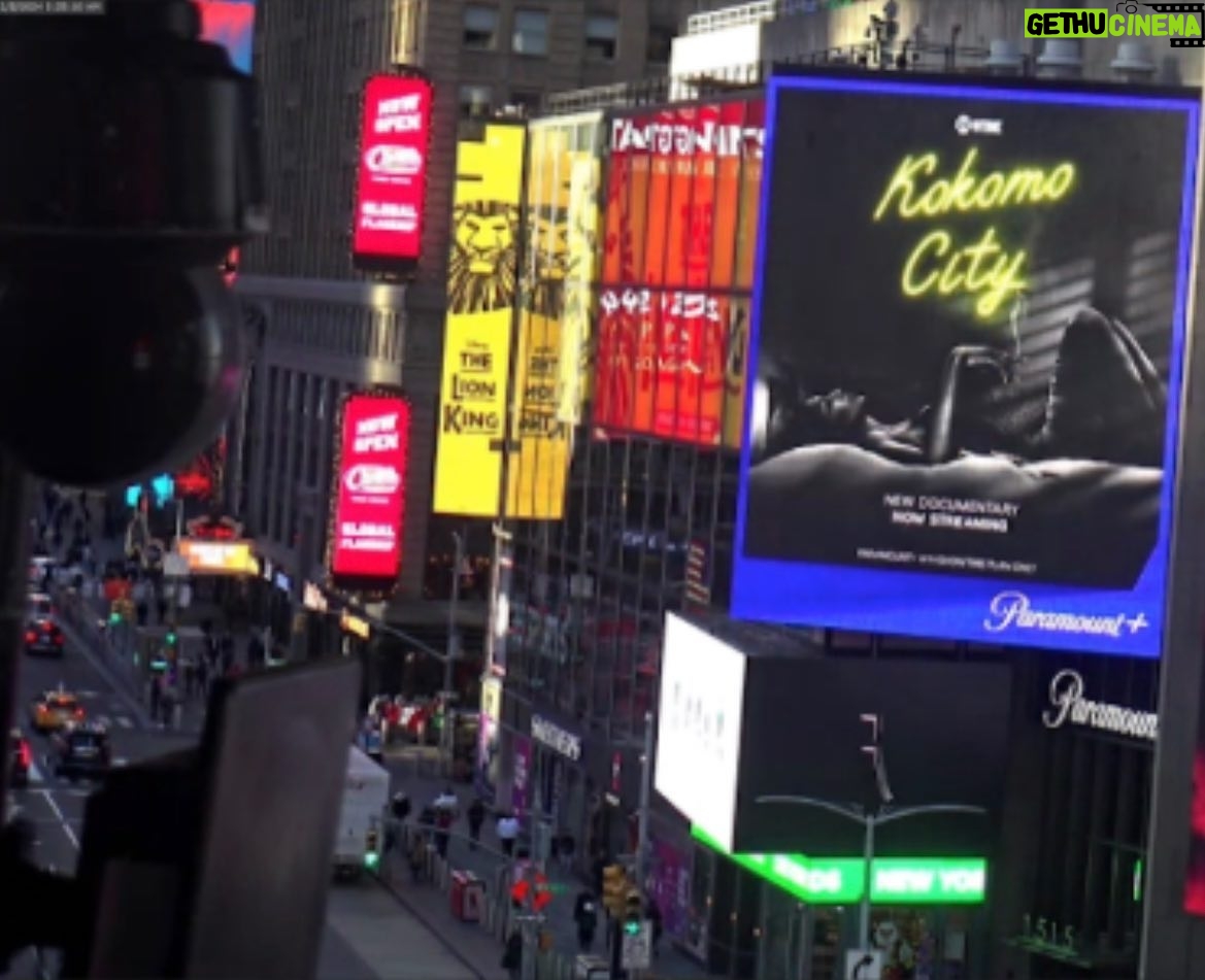 D. Smith - 369 Likes - @kokomocityfilm IN TIME SQUARE! Iām so proud of every story shared in this movie! To every single supporter I have, hug you for me! I love you.