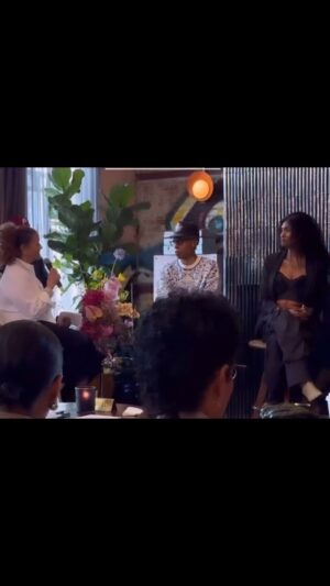 D. Smith Instagram - The amount of gratitude that I have right now is unspeakable! To be sitting with these powerful women was a vibe! @lenawaithe @giapeppers @jojotgibbs @avrockwell and the ICON @therealdebbieallen DEBBIE ALLEN!!! Huge congrats to @marquisphifer for being a genius in all of this! #womenontherise