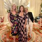 Daisy Fuentes Instagram - Great convo, lots of laughs, matching dresses & photobombs. Snapshots from last night’s super fun dinner with awesome humans. @sirrodstewart @penny.lancaster @therichardmarx & Jim Cregan
