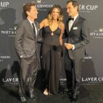 Daisy Fuentes Instagram - Last night Richard performed at Laver Cup Opening Night Gala. Wonderful time had by all. 🎾 @therichardmarx #rogerfederer #johnmcenroe #billgates #davidfoster #lavercup
