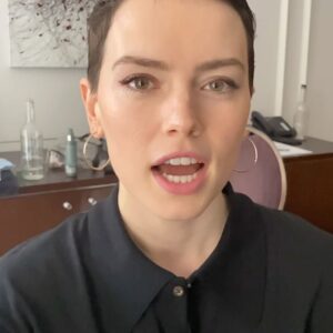 Daisy Ridley Instagram - Went to see #thirteenlives last night and it took the entirety of the credits for me to gather my emotions. Incredible film, incredible performances and incredible reminder that humankind can work brilliantly together for good.  Bonus - spent the afternoon with @lipstickkelly and @dayaruci who fixed me up ready to be an #accessorybutmakeitfashun #varts #leon #swipeformodelling
