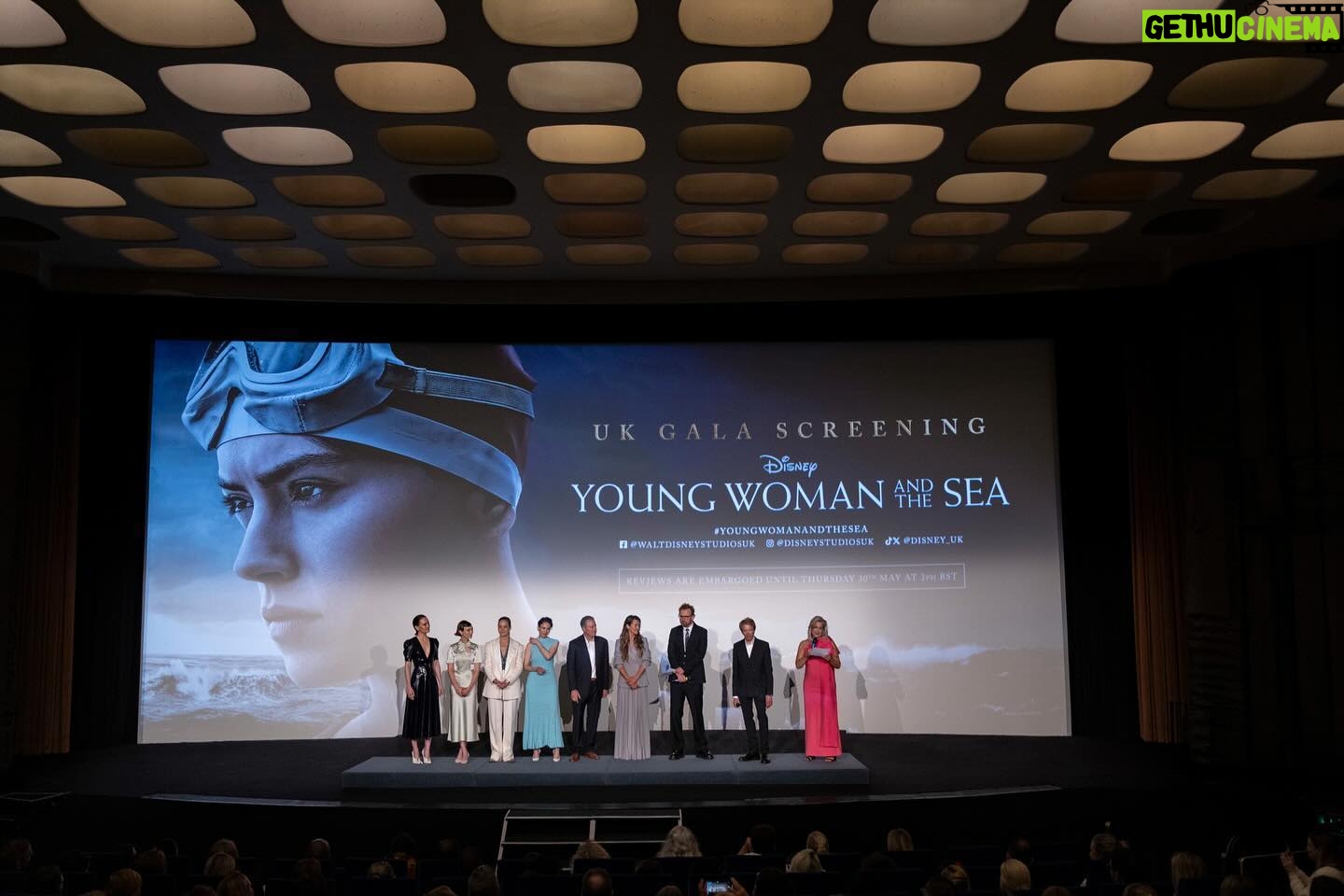 Daisy Ridley Instagram - Young Woman And The Sea is out in the world! I got to play Trudy Ederle, a real hero, and I got to do it surrounded by the most wonderful team of people. Here is a small selection of some of them. I hope you enjoy our movie! 🏊♀️🏊♀️🏊♀️🏊♀️🏊♀️🏊♀️🏊♀️🏊♀️❤️❤️❤️❤️❤️❤️❤️❤️