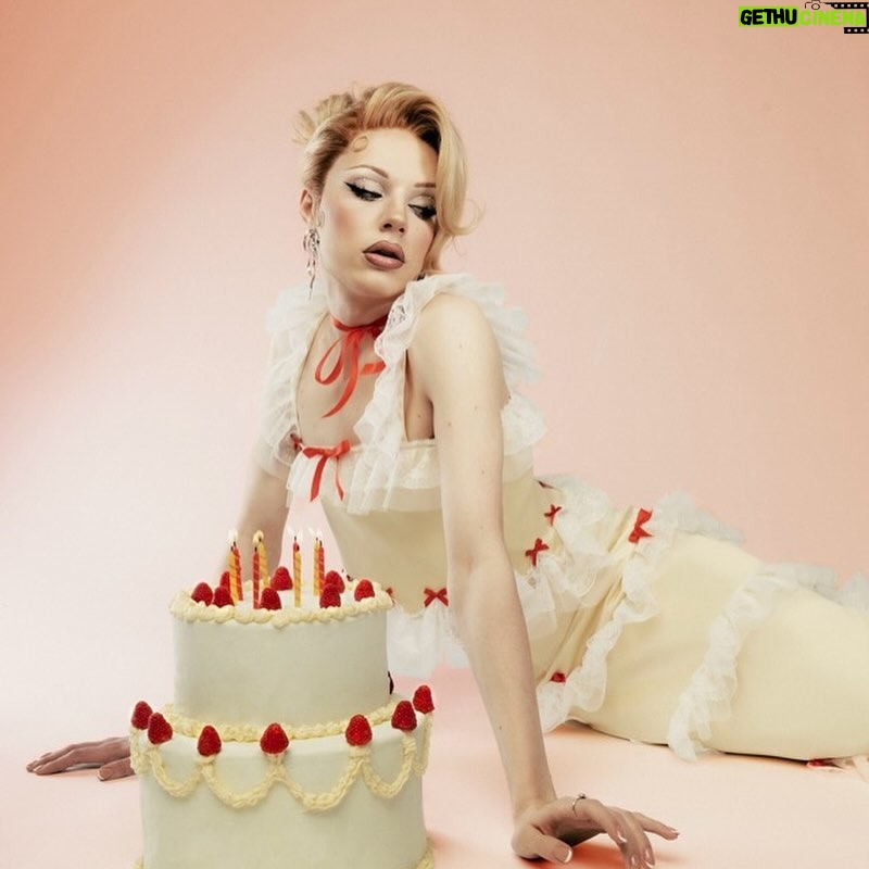 Dakota Schiffer Instagram - the birthday girl Photography: Stefano Giuliano @stefanogiovannigiuliano Styling: Alice Lipizzi @strafiko Styling assistant: Amina Akhmedova @amimimimisha Photography Assistants: @cristinamariarumin @khaosbykalani Retouch: @ralfkiwi Picture 1: top by Laura Andraschko @laura.andraschko Picture 2 4: dress by me Picture 3: dress by Jiazhen @studio.j.z