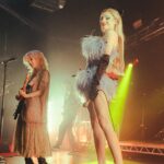 Dakota Schiffer Instagram - Thank you so much for such a warm reception yesterday for my surprise apperance for @blackhoneyuk ‘s Brighton show! Directing the music video for Heavy was such a privilege and getting to perform the song on stage was so surreal and full circle! Thank you so much to the amazing band and crew!💖💖 photos by @hattie_neate