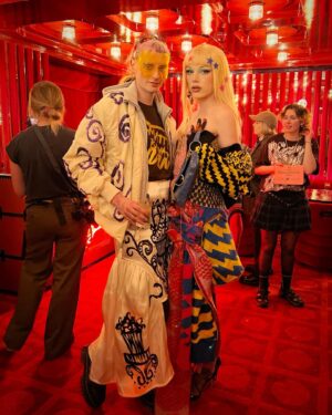 Dakota Schiffer Instagram - Matty Bovan last night wearing SS23