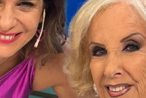 Dalia Gutmann Instagram - Carrusel del @lamesazarg de hoy con @mirthalegrand 
Los invitados @brendagandiniok @yanilatorreok @marixaballi @elpolaco 
Al final pueden observar TREMENDO plato de @jimemonteverde (vieron lo qhe es ese huevo en el medio🤤)
La última foto, es un homenaje a la Chiki (y a mi brazo, obvio😅🥰)