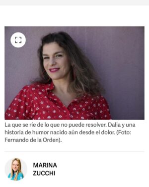 Dalia Gutmann Instagram - Muchas gracias @marinazucchiperiodista por la linda nota que me hiciste para @clarincom‼️✨