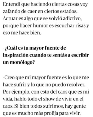 Dalia Gutmann Instagram - Muchas gracias @marinazucchiperiodista por la linda nota que me hiciste para @clarincom‼️✨