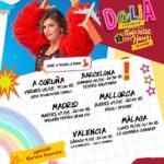 Dalia Gutmann Instagram – Estamos a punto de partir por primera ver con este show (y con show!) a España, y la EMOción, ANSIedad y ManiJa es TOTAL🎉⚡️‼️
Si andás por ahí, nos vemos. Si conocés a alguien que ande por ahí, avisale👇
✔️A Coruña 
3 de mayo 19hs 
Sede Afundación 
Festival mundial de humor @emhuoficial en @teatrocolon_acoruna (últimos tickets!)

✔️Barcelona
Domingo 5 de mayo
a las 20:30hs en @aquitania_teatre (No quedan tantas entradas!)

✔️Madrid
Martes 7 de mayo 20hs en Pequeño Teatro Gran Via✨(Apurate a sacar que falta poco☝🏼)

✔️Mallorca
Jueves 9 de mayo 22hs en @rivolicomedy (Nos vemos pronto‼️)

✔️Valencia
Sábado 11 de mayo 20hs @rambleta (Ven a reírte, joder😋🎉)

✔️Málaga
Lunes 13 de mayo 20:30hs en la @cocheracabaret (La pasaremos de puta madre Tío🤭😅)

Los tickets en el LiNK de la BIO

En cuál nos vemos?

Producen:
@hthproductora 
@etiquetanegra_producciones 
@eltiocaracoles
