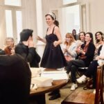 Dalila Carmo Instagram - Foi bonita a leitura ontem. Com este texto da @tatisalemlevy , com que o @martimpedroso pegou e brincou e @nunogil @joaosanogueira_ e eu quisemos dançar as palavras e fazer a festa do dia 25. Obrigada ao museu da História e Ciência da Universidade do Porto, que mais uma vez nos recebeu, na bonita casa Andresen. 🤍 As fotos são da @joanamargarid , da @andreiajunior e da Besnica🤍
