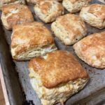 Damaris Phillips Instagram - For us it’s biscuits, pepper gravy, home fries, scrambled eggs, and coffee! We pile it all up and gravy goes on top!!!! Growing up there was also crispy bacon. What’s your brunch tradition?