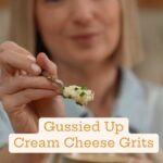 Damaris Phillips Instagram - These are savory but how do you feel about sweet grits??? Cream Cheese Grits Ingredients: 1 cups quick-cooking grits 2 cups milk 4 ounces cream cheese (veggie cream cheese also works really well) Salt and pepper to taste Olive oil or butter to serve Chives to garnish Instructions: In a large saucepan, bring the milk to a gentle simmer over medium heat. Slowly whisk in quick-cooking grits, stirring constantly to avoid lumps. Reduce the heat to low and continue to cook the grits, stirring occasionally, for about 5-7 minutes or until they have thickened. Add the cream cheese to the grits, and continue to stir until it’s fully melted and the mixture is smooth. Season with salt and pepper to taste. Garnish with olive or or butter and chives. Enjoy!
