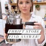 Damaris Phillips Instagram - Takes some getting used to but it makes a pretty good espresso! #thrift #thriftstorefinds #thrifting #thriftshop #thrited #thriftedfinds