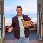 Damaris Phillips Instagram - All new episode tonight, Monday, May 27th at 8pm on @foodnetwork “Summer Lake Adventure” Every summer, millions of families travel to a lake to relax, and host @jessepalmer is right there with them fueling up at the breakfast buffet! To start the day off right, the bakers craft sweet and savory breakfast treats inspired by an assigned breakfast item. Then, Jesse has been picking berries by the lake, and the bakers must turn them into mile-high summer pies for judges @carlaphall , @duffgoldman and me, in hopes their sweet slices will save them from elimination. #SummerBakingChampionship @foodnetwork @StreamOnMax