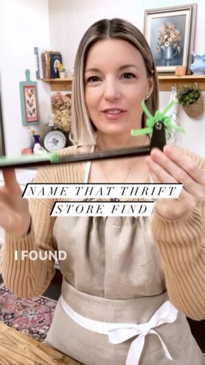 Damaris Phillips Instagram - If you know, you know. #thrift #thriftstorefinds #thrifting #thrifted #thriftedfinds #thriftshopfinds #whatisit