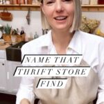 Damaris Phillips Instagram - Using their gadget was not intuitive for me the first few times😂😂😂 #whatisit #thrifted #thriftshop #thriftstorefinds #thrifting #thriftcommunity #thrift #thriftedhome