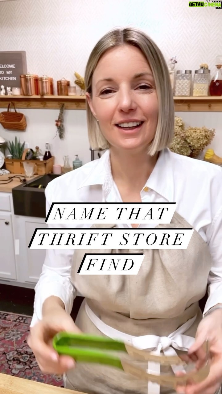 Damaris Phillips Instagram - Using their gadget was not intuitive for me the first few timesπππ #whatisit #thrifted #thriftshop #thriftstorefinds #thrifting #thriftcommunity #thrift #thriftedhome
