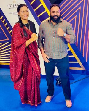 Dame Valerie Adams Instagram - Newzeland Shotputer 2 time Olympic champion 5 time world champion QUEEN OF TONGA @valerieadams84 welcome to India ❤️❤️