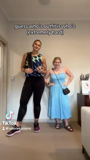 Dame Valerie Adams Instagram - Bet you can’t guess this one 👀😂. 

#sisters #nz #guesswhosoutfitiswhos #vibe #fun #fypシ