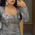 Damini Bhatla Instagram – A fun little GRWM for the pattaya show! 🪩💃⚡️🔥

Gorgeous dress from @hipsterhyd @hipsterwomen2023 🩵

Did you enjoy this reel? 

[get ready with me, gig artist, live performance, life of a musician
#daminibhatla ]