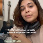 Damini Bhatla Instagram – Hyderabad’s Damini Bhatla, a Telugu Indie singer-songwriter, crafts simple yet unique melodies blending jazz, R&B, and Neo-soul with Telugu music. She’s also known for playback hits like ‘Pacha Bottasi’ from Bahubali. Welcome to #womi, Damini! 

#womenofmusicindia #womeninmusic #womeninbusiness #community #bahubali