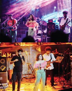 Damini Bhatla Instagram - We surely can’t get enough of the ever so melodious @daminibhatlach , whenever she graces the stage. 

We are forever grateful for her unwavering support on our journey and look forward to more such incredible performances. 

A few amazing captures from her incredible performance that she delivered at X-Festival in @odeumbyprism .

Pictures- @v_kapture_u, @dope_kidster