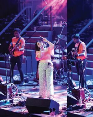 Damini Bhatla Instagram - We surely can’t get enough of the ever so melodious @daminibhatlach , whenever she graces the stage. 

We are forever grateful for her unwavering support on our journey and look forward to more such incredible performances. 

A few amazing captures from her incredible performance that she delivered at X-Festival in @odeumbyprism .

Pictures- @v_kapture_u, @dope_kidster