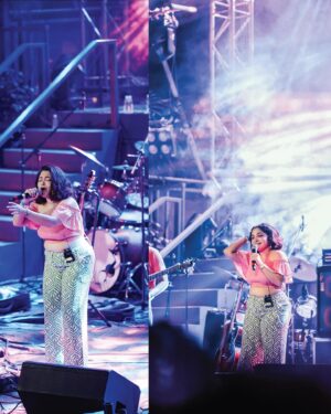 Damini Bhatla Instagram - We surely can’t get enough of the ever so melodious @daminibhatlach , whenever she graces the stage. 

We are forever grateful for her unwavering support on our journey and look forward to more such incredible performances. 

A few amazing captures from her incredible performance that she delivered at X-Festival in @odeumbyprism .

Pictures- @v_kapture_u, @dope_kidster
