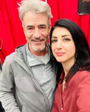 Dana DeLorenzo Instagram - This pic is *proof* birthday wishes come true!!! @dermotmulroney has been my favorite since I was 14yrs old. Anyone who knows me knows he’s always been my #1. (“Dylan McDermott?” me: Dermot Mulroney! ) On my 14th bday I wished I’d get to meet him someday, then blew out my candles.🎂 

Kept holding out hope in the back of my mind ever since. Never did I ever think in my wildest dreams we’d be guests at the same con someday and that’s how we’d meet. Holy fucking shit. It happened you guys!! 

And he was exactly the guy I hoped he was— charming, funny and down to earth. I fangirled hard and don’t even care. Because the takeaway is wishes can—and DO— come true. So keep on wishin’ and hopin’ and dreamin’ baby. 💫 

P.S. Shoutout to @bonnieaarons1 who knew NONE of this and randomly introduced us when I was least expecting it. Almost had a stroke but it was the best intro! Thanks paisan! And huge thanks to @creepiecon for having me!!