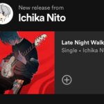 Dana Terrace Instagram – For @ichika_mo’s new single “Late Night Walk”. 
Thank you for commissioning me. ♥️🎸