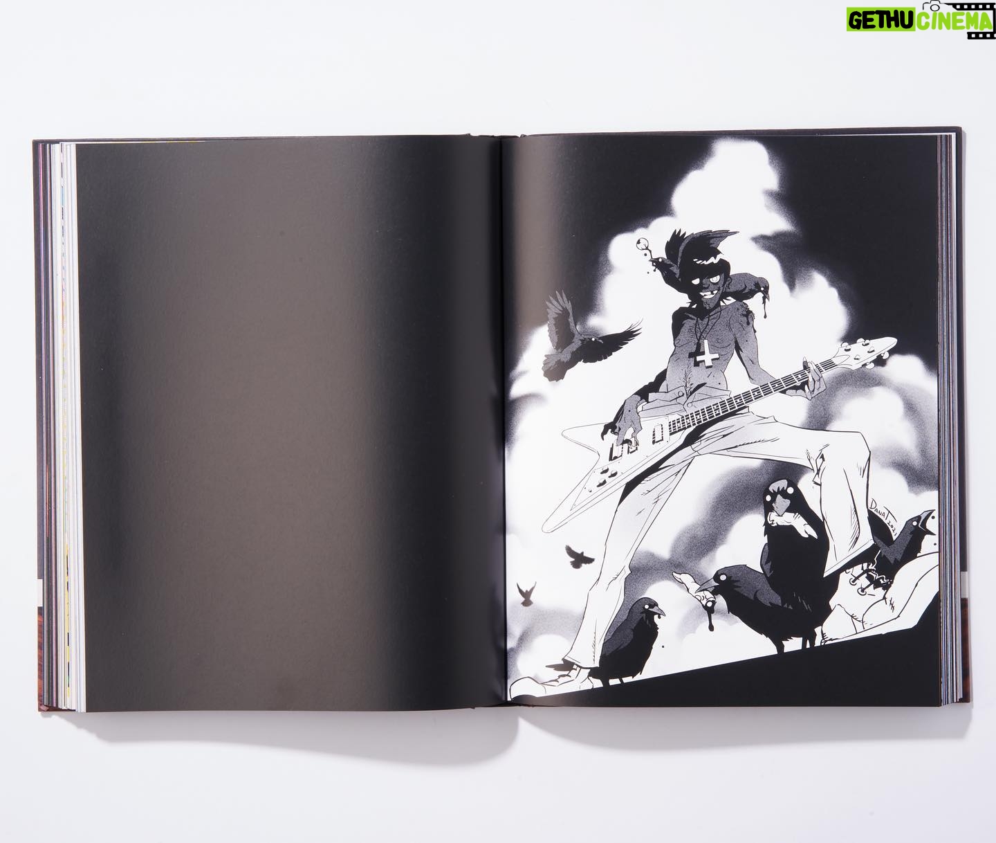 Dana Terrace Instagram - The @gorillaz artbook came out today and I’m so insanely honored to be a part of it and be surrounded by so many artists I admire. Definitely a highlight of my artistic career. BUY IT! ENJOY IT! Can’t wait to get my copy. http://gorill.az/artbook