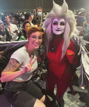 Dana Terrace Instagram - NYCC was a blast. There were so many great cosplays, I wish I got pics w all of them! 🥲
Video by @_alexhirsch_ !