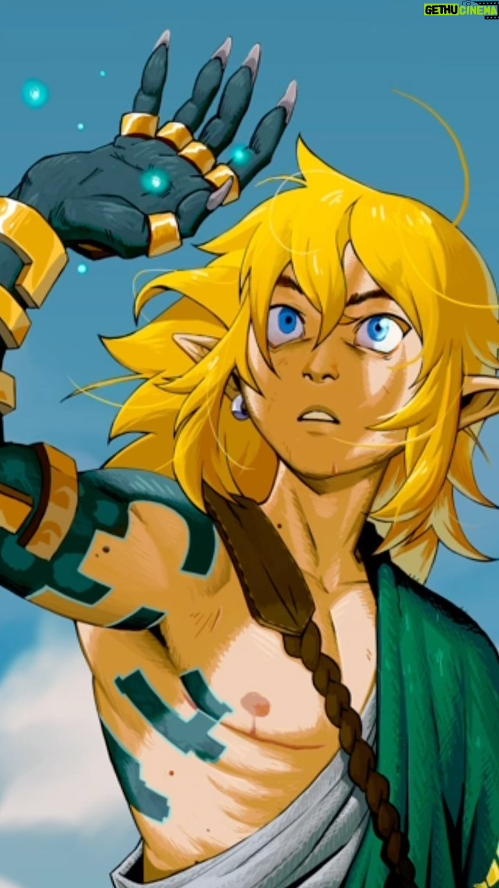 Dana Terrace Instagram - Trying reels! Please enjoy my frustrating painting process in bits and bites. #legendofzelda #tearsofthekingdom