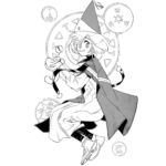 Dana Terrace Instagram - Recently had to move my whole art setup to a new location while work is being done on my place. Finally feeling more comfortable and getting back into drawing. For now here’s Coco from #witchhatatelier!