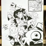 Dana Terrace Instagram - The piece I made which will be auctioned off at @gallerynucleus’s ART FOR MAUI fundraiser happening this Sunday the 10th at 3pm. This was all organized by the amazing @davidd.au. ❤️ Please visit ArtForMaui.org for more information and consider donating to help survivors of those horrific fires.