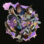 Dana Terrace Instagram - HELLAWEEN! 🦇 Congrats, @dinolich! It’s such a fun and stylish comic. I was originally just doodling Sloane but they were so fun to draw I ended up adding everyone else haha. Looking forward to volume 2! Highly recommend for anyone who hasn’t already read it! #hellaween